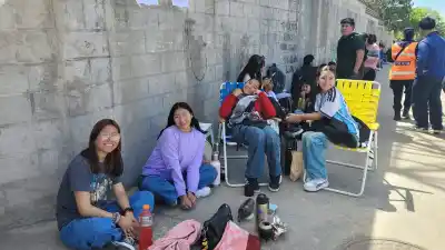 Acamparon desde la madrugada en el Estadio 23 de Agosto: el motivo que nadie esperaba