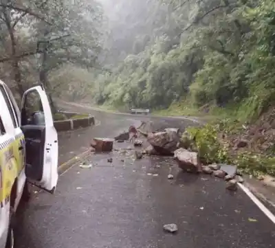 Nuevos derrumbes en la Ruta 307