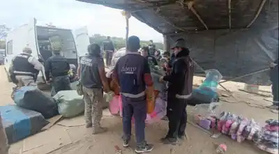 Montaron una "aduana" a orillas del Bermejo: cobraban por cada vehículo y bulto, pero un detalle los delató