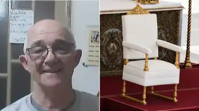 El secreto del sillón que usará el Papa en Luján: un carpintero santafesino lo armó con una sola foto
