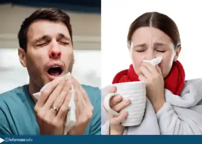Fiebre, mocos y dolor de cuerpo: por qué confundir gripe con alergia te puede jugar una mala pasada