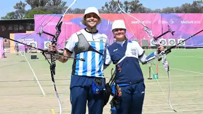 Neuquén celebra: el arquero que se subió al podio y ya tiene boleto a Lima 2027