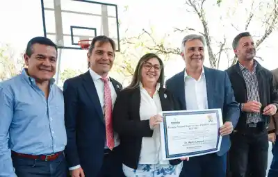 El gobernador inauguró un espacio que los vecinos de Bell Ville van a poder usar