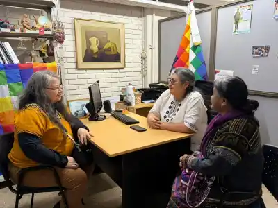Referentes indígenas de Chaco y Guatemala se sentaron a hablar de justicia: el detalle que casi nadie conoce