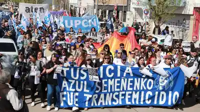 Neuquén marchó por Azul: el dato que estremeció a todos a un año del crimen