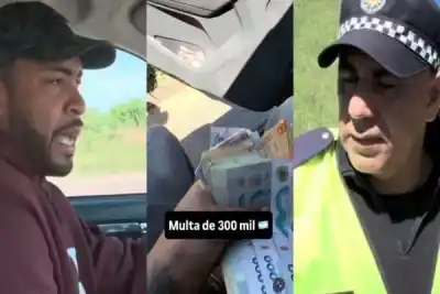 Un gancho de remolque, una cámara y un pedido de $300.000: la escena que un conductor grabó en el puente