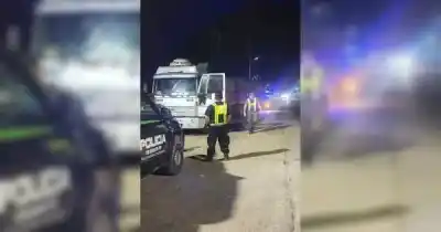 Alerta en la Ruta 33: un camión interceptado con un hallazgo inesperado