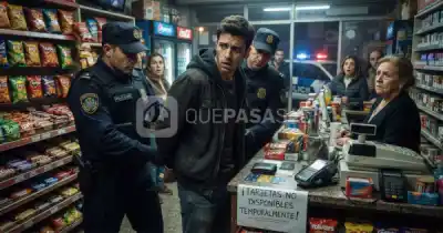 Compró con una tarjeta ajena y la Policía lo esperaba a metros del local
