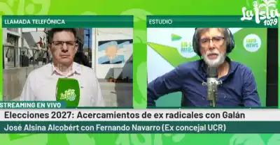 Fernando Navarro apuntó contra los radicales que "acomodan el cuerpo" según las encuestas
