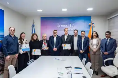 Ushuaia firmó un acuerdo con la Unión Europea: qué se esconde detrás de la visita