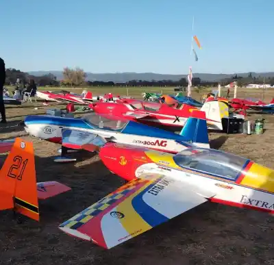 Alta Gracia estrena una pista única en el país y el cielo se llena de aviones