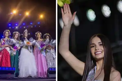 Una santiagueña se quedó con la corona nacional y habló sin libreto: "No me preparé nada"