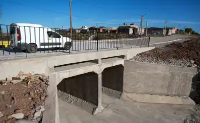 Alto Comedero: ya se puede cruzar por el primer puente nuevo, pero faltan cuatro más
