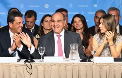 El micrófono que Manzur creyó apagado y la frase que se le escapó frente a Frederic