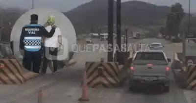Iba manejando por la ruta 9 sin imaginar que la policía ya lo estaba esperando
