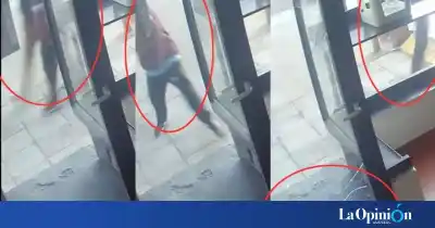Le rompieron la vidriera a piedrazos y el dueño apuntó contra un funcionario