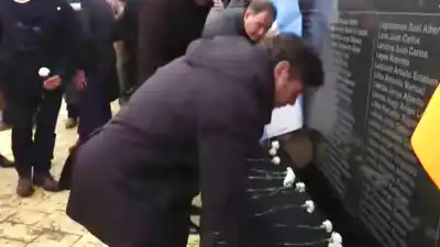 Un viaje al sur por Malvinas: lo que dijo Kicillof y el momento que generó tensión