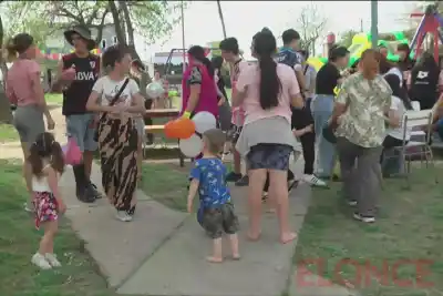 La plaza de Paraná que se llenó de magia, juegos y una merienda para 200 personas