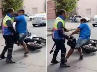 Imputaron al agente de tránsito que agredió a un taxista en Barrio Norte