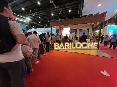 Bariloche viaja a Buenos Aires con un refugio de montaña: nadie imaginaba qué había adentro