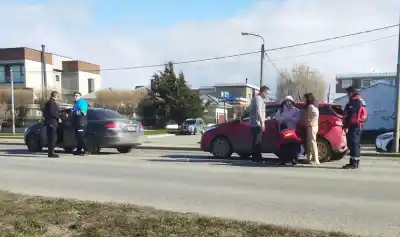 Chocaron tres autos en la Ruta 3: quién terminó en el hospital