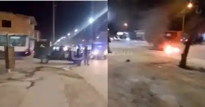Salta: la noche en que los vecinos de Solidaridad quedaron atrapados en medio de una guerra de piedras