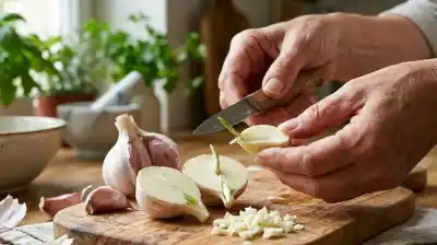 ¿Qué esconden los cocineros en el centro del ajo?