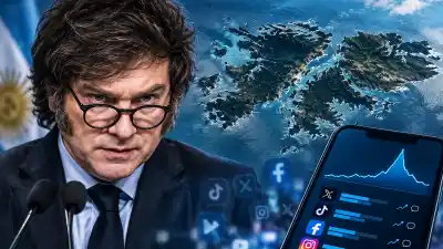Malvinas: el anuncio de Milei hizo explotar las redes, pero el dato que nadie esperaba apareció después