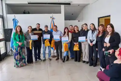 105 mujeres de Ushuaia recibieron su certificado: en qué oficios se capacitaron