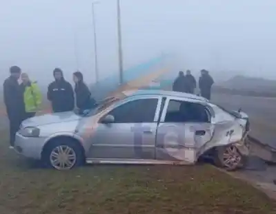 Manejaba con 1,43 de alcohol y sin licencia: el auto quedó al borde de lo peor