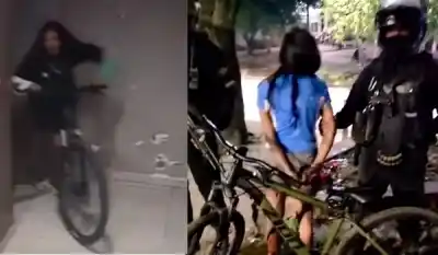 Robó una bici del palier de un edificio de barrio Sur: el detalle que la delató