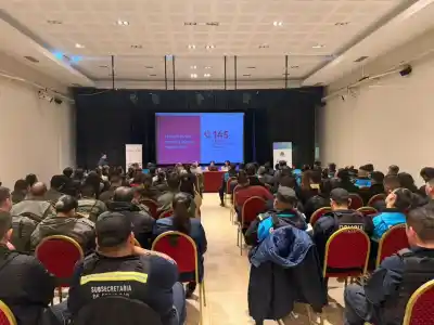 La Policía del Chubut se entrenó para algo que casi nadie ve venir