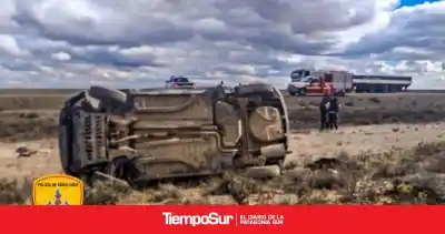 Viajaban cinco personas en el Citroën: lo que pasó en la Ruta 28 los obligó a todos a pasar por el hospital