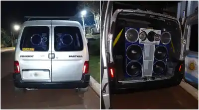 Le pidieron dos veces que apagara la música: lo que encontraron en la camioneta lo complicó todo