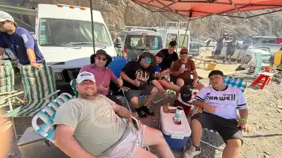 Colmaron los cerros del Zonda: el ritual que se repite cada vez que llega el TC2000