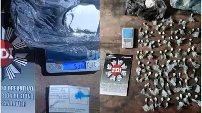 Seis allanamientos simultáneos en San Javier: lo que encontraron adentro complicó a cinco personas