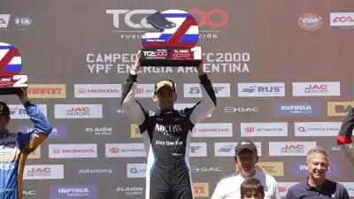 Arrancó cuarto, pero en la Quebrada de Zonda nadie pudo alcanzarlo