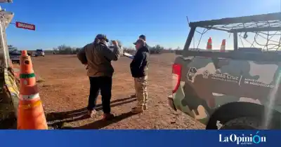 La Policía Rural llegó hasta un paraje aislado de Santa Cruz: lo que dejaron atrás los sorprendió