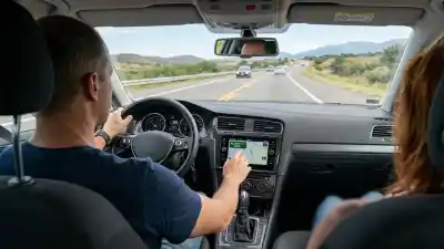Tocás la pantalla del GPS mientras manejás: el país que te saca puntos y te vacía el bolsillo