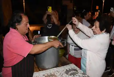 Doña Pomposa tiene 94 años y un ritual que la Bajada Vieja espera cada 1° de octubre