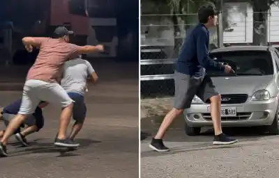 La Cocha: la caída que lo delató en medio de una noche de incidentes