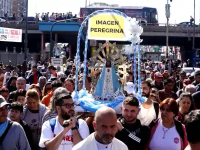 60 kilómetros a pie: el operativo que se prepara para los peregrinos de Luján
