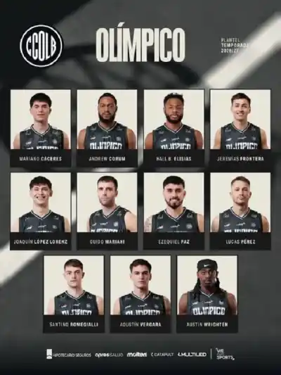 Olímpico ya tiene plantel para la Liga Nacional: los nombres que ilusionan al Negro