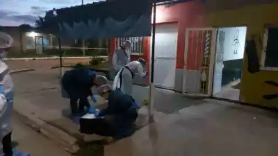 Policía mató a un asaltante que entró a su casa