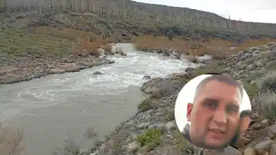 Kayak en el Nahueve: salió sola a la orilla, pero él no pudo