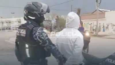 El patrullaje que terminó con un chileno demorado en Centenario