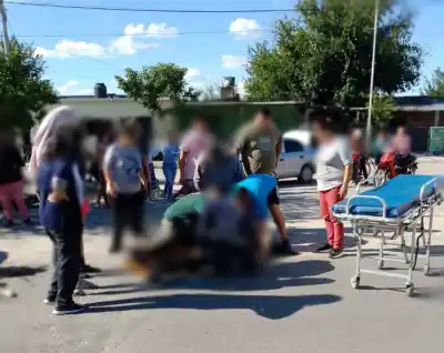 Ruta 344: Chocó con un perro e ingresó al Hospital de Monteros