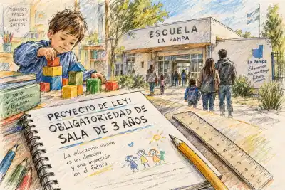 La sala de 3 avanza en La Pampa: el proyecto ya está en la Legislatura y hay un número que el Gobierno quiere cambiar