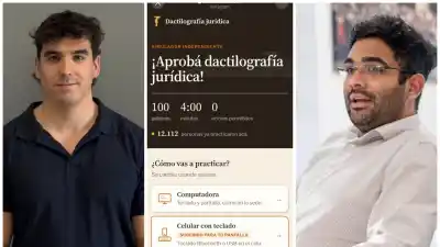 Dos sanjuaninos crearon un simulador para el ingreso al Poder Judicial y ya lo usan miles