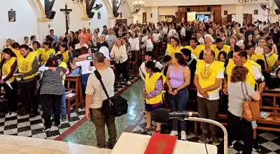 Caminaron hasta la Catedral y volvieron: el gesto que los peregrinos no se olvidaron de hacer